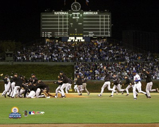 Chicago man roots on Cubs from Bartman's seat