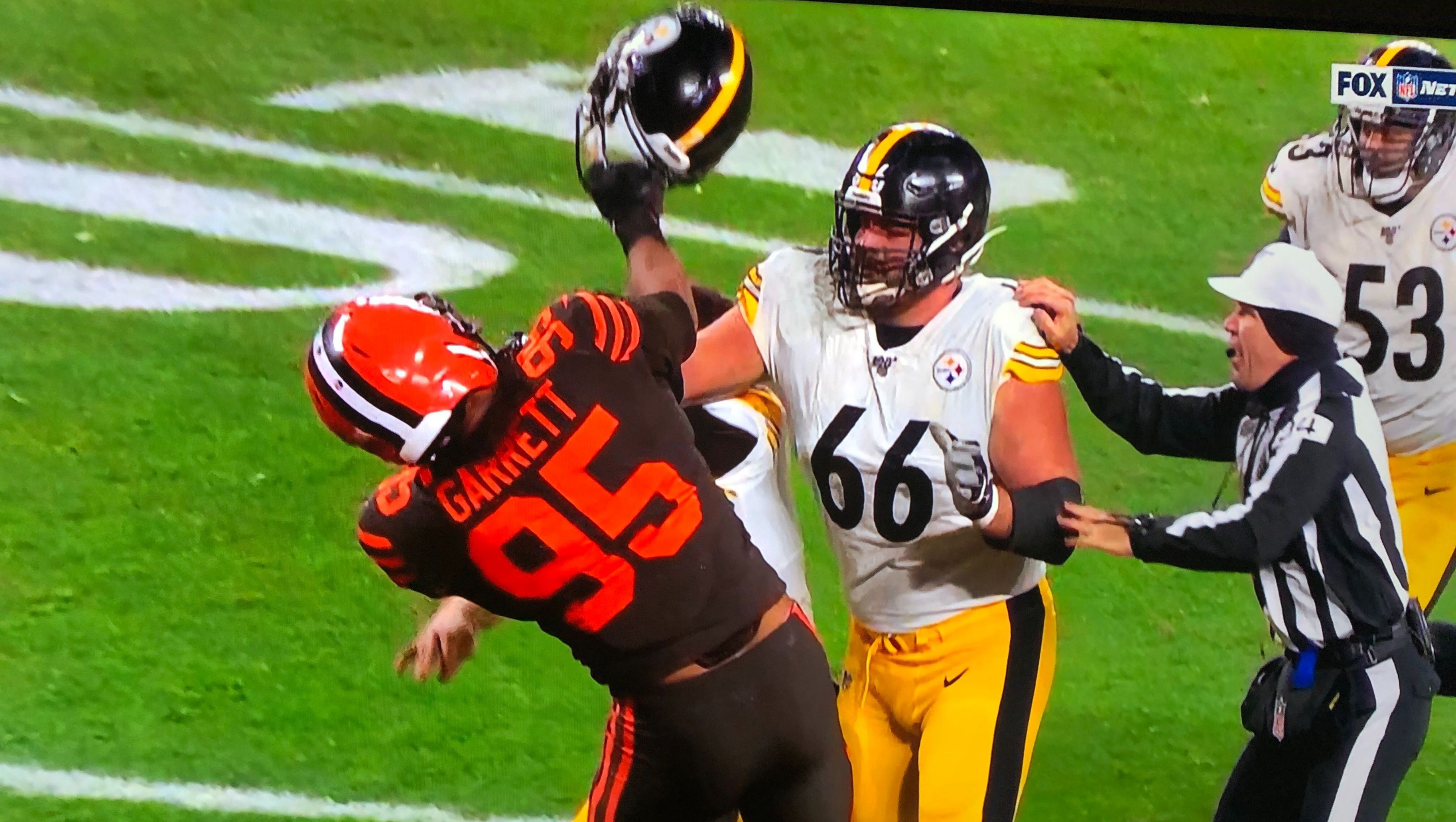 NFL Brawl Primer – Here Are Facts On Browns Myles Garrett Helmet ...