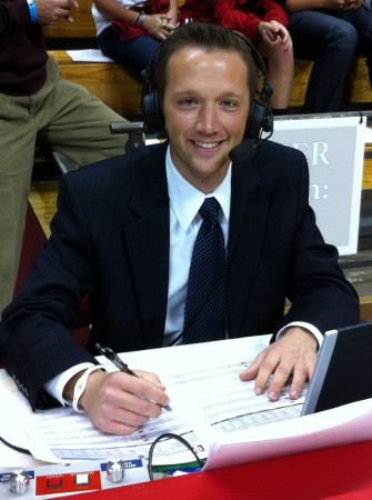 Scott Agness doing what he always does - work and smile.
