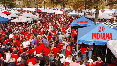 Indiana might not win the game during football season, but Hoosiers always win the tailgate.