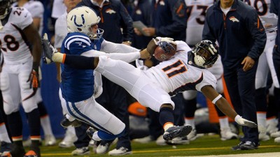 Pat McAfee makes fans laugh, but he can also make an occasional tackle to earn teammates' respect.