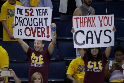 Cleveland finally won something yesterday, and it was about time.