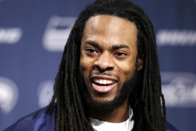 Richard Sherman makes people smile with his comments - especially himself.